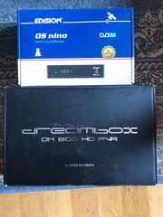 Dreambox DM800 HD  και  Edision OS Nino