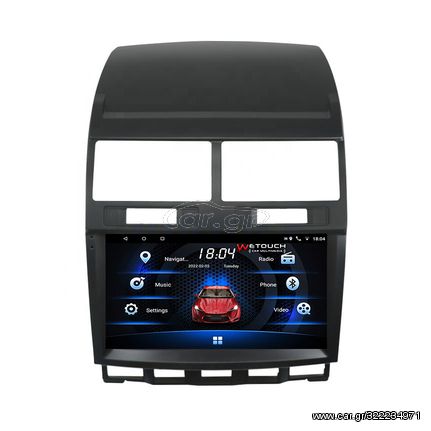 ΟΘΟΝΗ VOLKSWAGEN TOUAREG MULTIMEDIA OEM 2003-2010 9″ ΑΦΗΣ ANDROID 2+32GB GPS NAVIGATION RADIO BLUETOOTH MIRRORLINK WiFi WETOUCH WT11VW01GPS