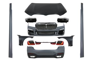 Complete Body Kit suitable for BMW 7 Series G12 (2015-2019) Conversion to G12 LCI 2020 Design