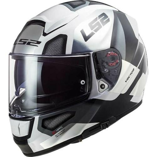 ΚΡΑΝΟΣ LS2 FF397 VECTOR EVO AUTOMAT ΑΣΠΡΟ ΤΙΤΑΝΙΟ