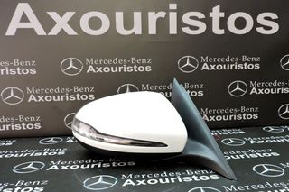 ΚΑΘΡΕΦΤΗΣ ΔΕΞΙΟΣ, MERCEDES-BENZ, C-CLASS, W205, ΗΛΕΚΤΡΙΚΑ ΑΝΑΚΛΙΝΟΜΕΝΟΣ, ΜΕ ΜΩΒ ΚΑΛΩΔΙΟ, 2016-2020  **ΑΧΟURISTOS**-thumb-1
