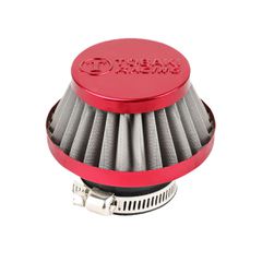 Φιλτροχοάνη Racing 38mm κοντή TOBAKI κόκκινη