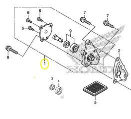 Αντλία Λαδιού Honda Astrea Grand.110i X 15100KWB600