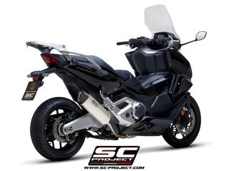 Sc Project Εξάτμιση Τελικό SC1-S Titanium/Carbon End Honda Forza 750 2021 - 2021 Euro5