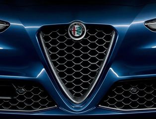 Alfa Romeo Giulia QV VELOCE Carbon Ανθρακονημάτινη Μπροστινή Μάσκα Καινούργια Γνήσια- 50549334