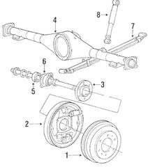 ΤΑΜΠΟΥΡΑ ΟΠΙΣΘΙΑ MITSUBISHI L200 1600 1984>