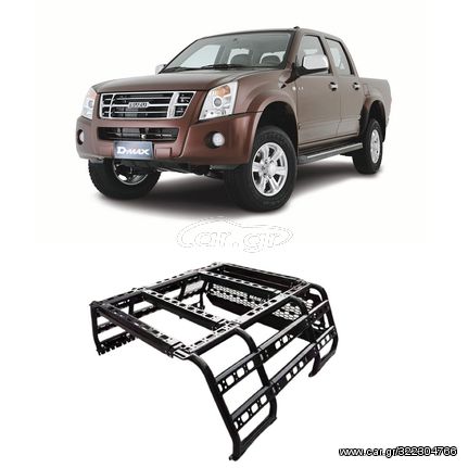 Isuzu D-Max 2002-2012 Σιδερένιο Roll Bar [Cage]