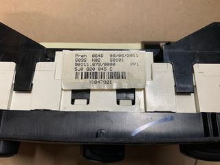 ΧΕΙΡΙΣΤΗΡΙΟ A/C ΚΑΛΟΡΙΦΕΡ SKODA FABIA ROOMSTER 5J0820045C-thumb-2