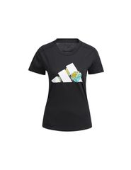 Adidas Γυναικείο Αθλητικό T-shirt Fast Drying Μαύρο HA6658
