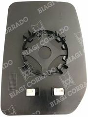 ΚΡΥΣΤΑΛΛΟ ΚΑΘΡΕΠΤΗ FORD TRANSIT '00-'14 (ΘΕΡΜΑΙΝΟΜΕΝΟ, ΜΕ ΒΑΣΗ, ΧΡΩΜΙΟ) ΔΕΞΙ