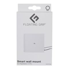 PS4 Pro wall mount by FLOATING GRIP®, White / PlayStation 4