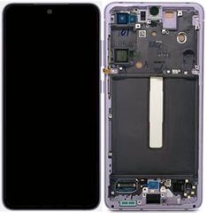 Samsung (GH82-26414D) OLED Touchscreen - Purple, Galaxy S21 FE; SM-G990