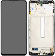 Samsung (GH82-27091A) OLED Touchscreen - Black, Galaxy M52 5G; SM-M526B