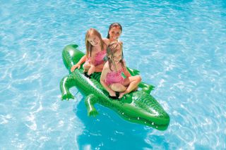 Intex Φουσκωτό Αλιγάτορας Giant Gator 203*114cm (58562)