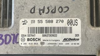 Εγκεφαλος κινητήρα από Opel Corsa D '10-'14, μοτέρ 1.3 cdti A13DTC 75PS-thumb-1