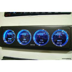 VU METER ΑΥΤΟΚΙΝΗΤΟΥ QM-08 .