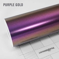 CK895 CHAMELEON METALLIC VINYL WRAP Purple Gold