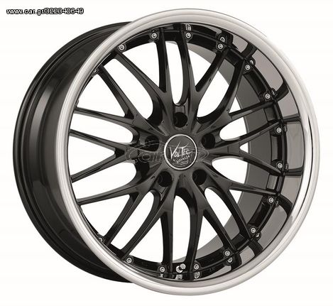 Barracuda Voltec T6 Higloss Black Inox Lip 9x18