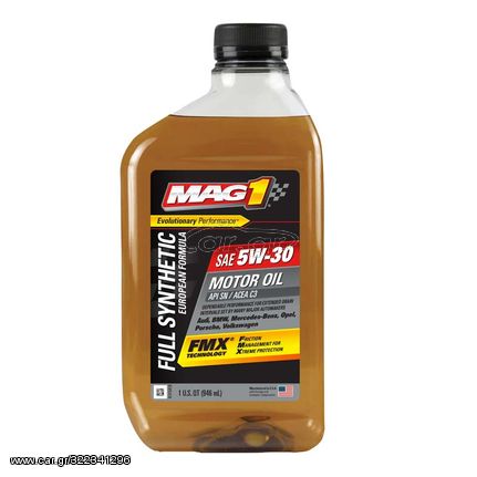 Λάδι - Λιπαντικό Κινητήρα Mag1 Full Synthetic 5W30 946ml