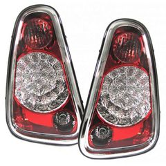 Πισινά Φανάρια Set Για Mini Cooper (R50/52/53) 01-04 Led Red Crystal Ciraya