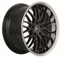 Barracuda Voltec T6 Higloss Black Inox Lip 8x18