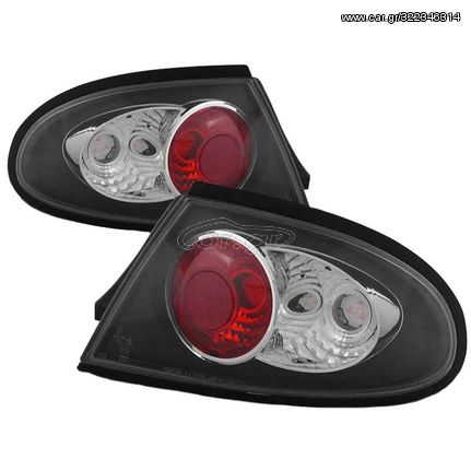 Πισινά Φανάρια Set Για Mazda 323F BA 94-98 Μαύρα Sonar