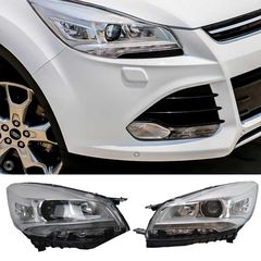 Μπροστινά Φανάρια Set Για Ford Kuga MK2 C520 DRL Χρωμίου H7/H7 Με Μοτέρ Carner