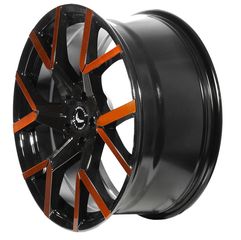 Barracuda Tzunamee Evo black gloss flashorange 8x18-thumb-2