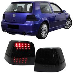 Πισινά Φανάρια Set Για Vw Golf IV (4) 97-03 Led Φιμέ Winjet