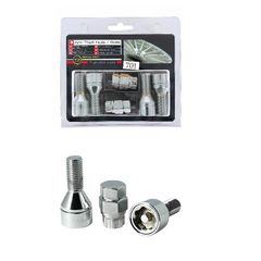 Αντικλεπτικά Μπουλόνια Ασφαλείας Butzi Premium Kit 6 pcs Με Μοναδικό Κλειδί-Εργαλείο Type-FF M14x1.50 L28 T17