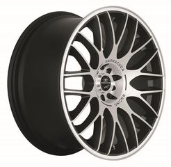 Barracuda Karizzma mattblack polished color trim άσπρο 9,5x19