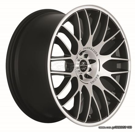 Barracuda Karizzma mattblack polished color trim άσπρο 9,5x19