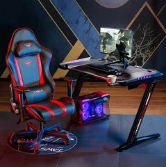 Gaming Γραφείο - Eureka Ergonomic® ERK-EDK-Z2BK-thumb-6