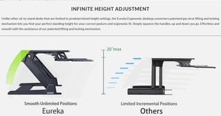 Gaming Γραφείο - Eureka Ergonomic® CV-PRO 36 (Black)-thumb-3