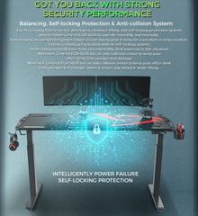 Gaming Γραφείο - Eureka Ergonomic® ERK-EGD-S62B-thumb-2