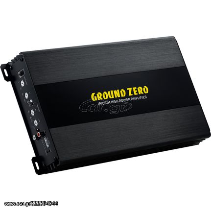 Ground Zero GZIA 1.700 1-channel full range amplifier with class A/B 630 Watts RMS