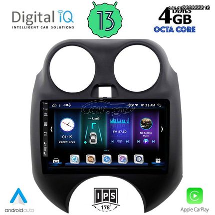 DIGITAL IQ BXD 6459_CPA (9inc) MULTIMEDIA TABLET OEM NISSAN MICRA mod. 2010-2014