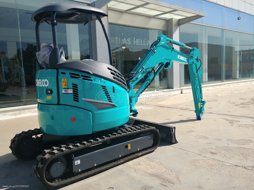 Εκσκαφάκι (διαβολάκι) Kobelco 2024 SK30SR-6E Σκέπαστρο