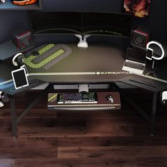 Gaming Γραφείο - Eureka Ergonomic® ERK-AED-E70B-thumb-2