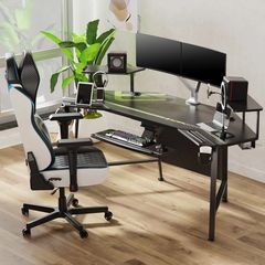 Gaming Γραφείο - Eureka Ergonomic® ERK-AED-E70B-thumb-6
