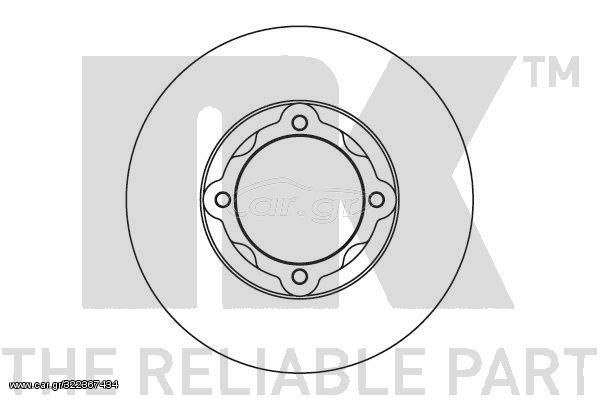 ΔΙΣΚΟΠΛΑΚΕΣ ΤΕΜΑΧΙΟ BRAKE DISC M.Colt Lancer 78..84 203001 MB058582 MB316729 MB058582 MB316729 MB366433