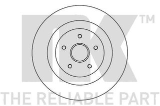 ΔΙΣΚΟΠΛΑΚΕΣ ΤΕΜΑΧΙΟ BRAKE DISC Ren Esp,Vel Sa 02- 203952 402029325R 432027259R 7701206924 8200018407 8200663193