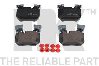 ΔΙΣΚΟΦΡΕΝΑ BRAKE PAD SET, DISC BRAKE BMW 1,3 05- 221562 34216784808 34216791421 34216797863