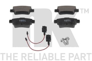 ΔΙΣΚΟΦΡΕΝΑ BRAKE PAD SET, DISC BRAKE Fiat Pun Evo 08- 222391 77365464 77365886