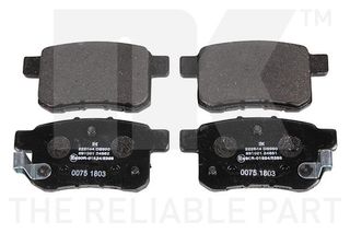 ΔΙΣΚΟΦΡΕΝΑ BRAKE PAD SET, DISC BRAKE Honda Acc 08- 222644 43022TL1G00 43022TL1G01 43022TL1G02