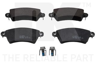 ΔΙΣΚΟΦΡΕΝΑ BRAKE PAD SET, DISC BRAKE Citr. Peug.3 99- 223736 172103 425152 425203 425484 5502223736