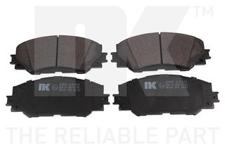 ΔΙΣΚΟΦΡΕΝΑ BRAKE PAD SET, DISC BRAKE Toy Cor,Aur,Rav4 10- 224595 0446502220 0446502240 0446502310 0446502400 0446502410 0446512610 0446542160 0446542200 04465YZZDR 0446542160 0446512510 0446512610