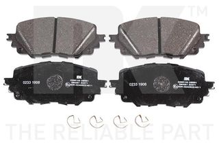 BRAKE PAD SET, DISC BRAKE ABARTH, FIAT, MAZDA 2299102 6000615055 N2Y33328ZB N2Y33328ZC N2Y33328ZD NAYJ3328Z NAYJ3328ZA