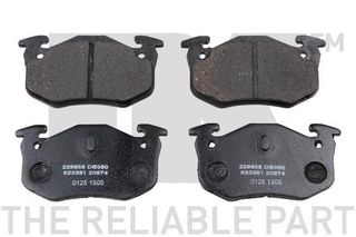 ΔΙΣΚΟΦΡΕΝΑ BRAKE PAD SET, DISC BRAKE Saxo,Clio,Meg. 84- 229955 425042 425104 425146 425148 425196 425197 425257 425271 425274 425442 95659341 95666671 95666971