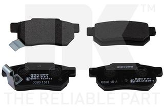 ΔΙΣΚΟΦΡΕΝΑ BRAKE PAD SET, DISC BRAKE Hon Civic 85- 229972 EJP1437 GBP90316 GBP90316AF GBP90347 GBP90347AF 06022SP8000 43022SF1000 43022SF1010 43022SF1S01 43022SK3E00 43022SR3000 43022SR3010 43022ST3E0